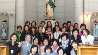 성심회원 미리내성지 성모당 전체 사진