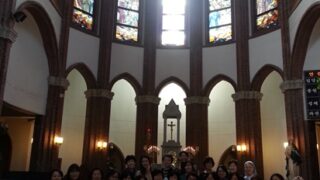 미리내성지 순례(2015.10.6) 시 성심회원 단체사진